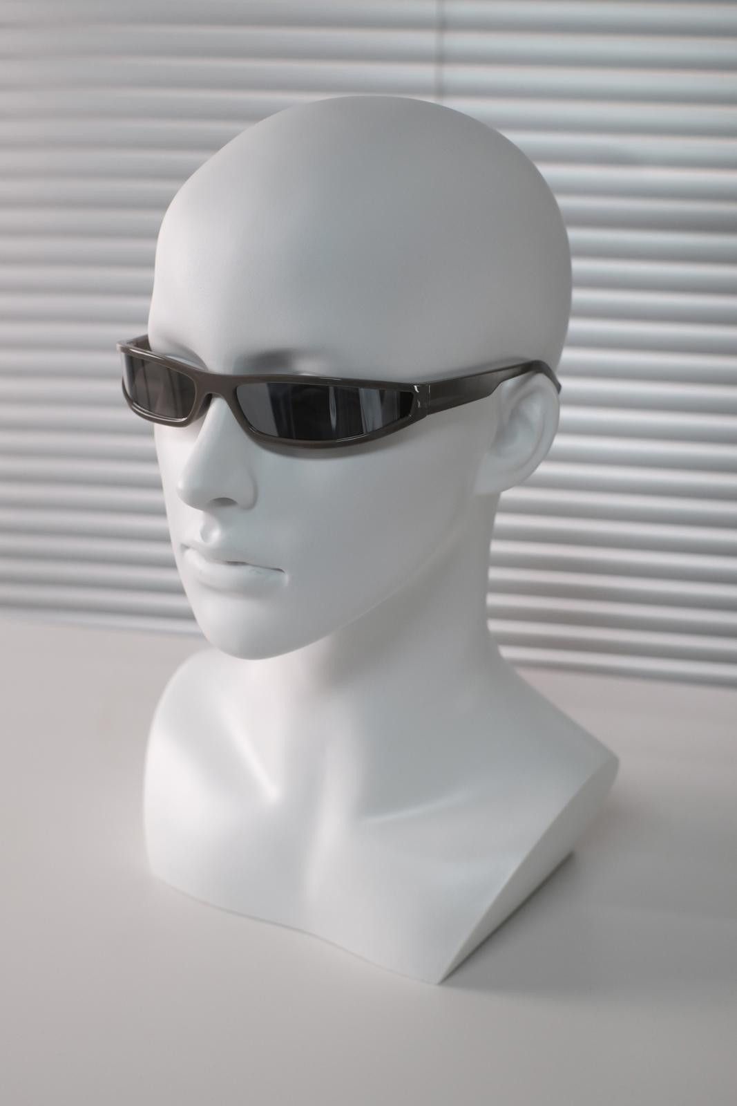 Japanese Brand Rare Vtg Y2k Avant Garde Future Sunglasses Black Unisex OS Size ONE SIZE - 1 Thumbnail