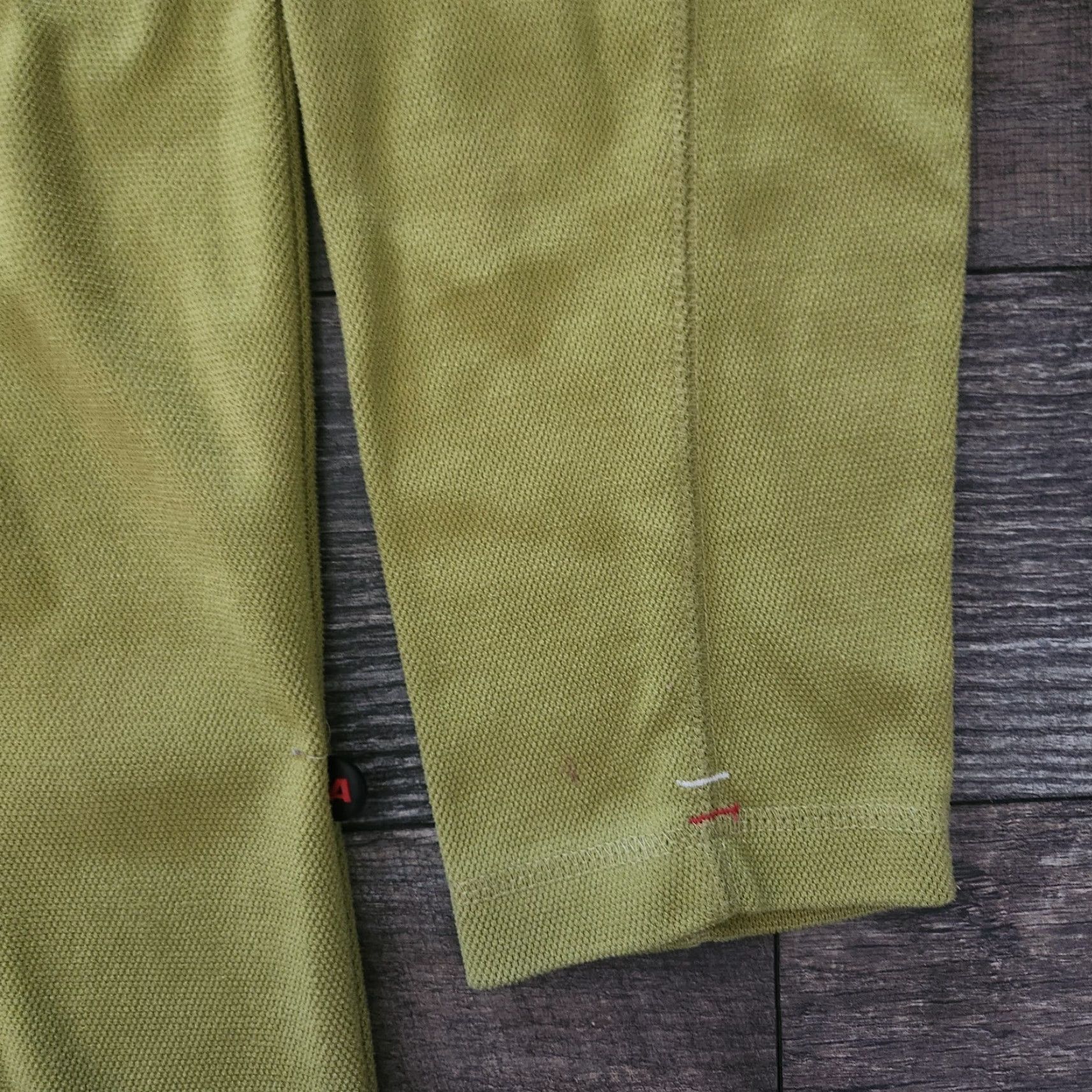 Aigle AIGLE Actimum 1/4 Zip Mens XL Green Mock Neck Knit Pullover Outdoors Hiking Shirt Size US XL / EU 56 / 4 - 3 Thumbnail