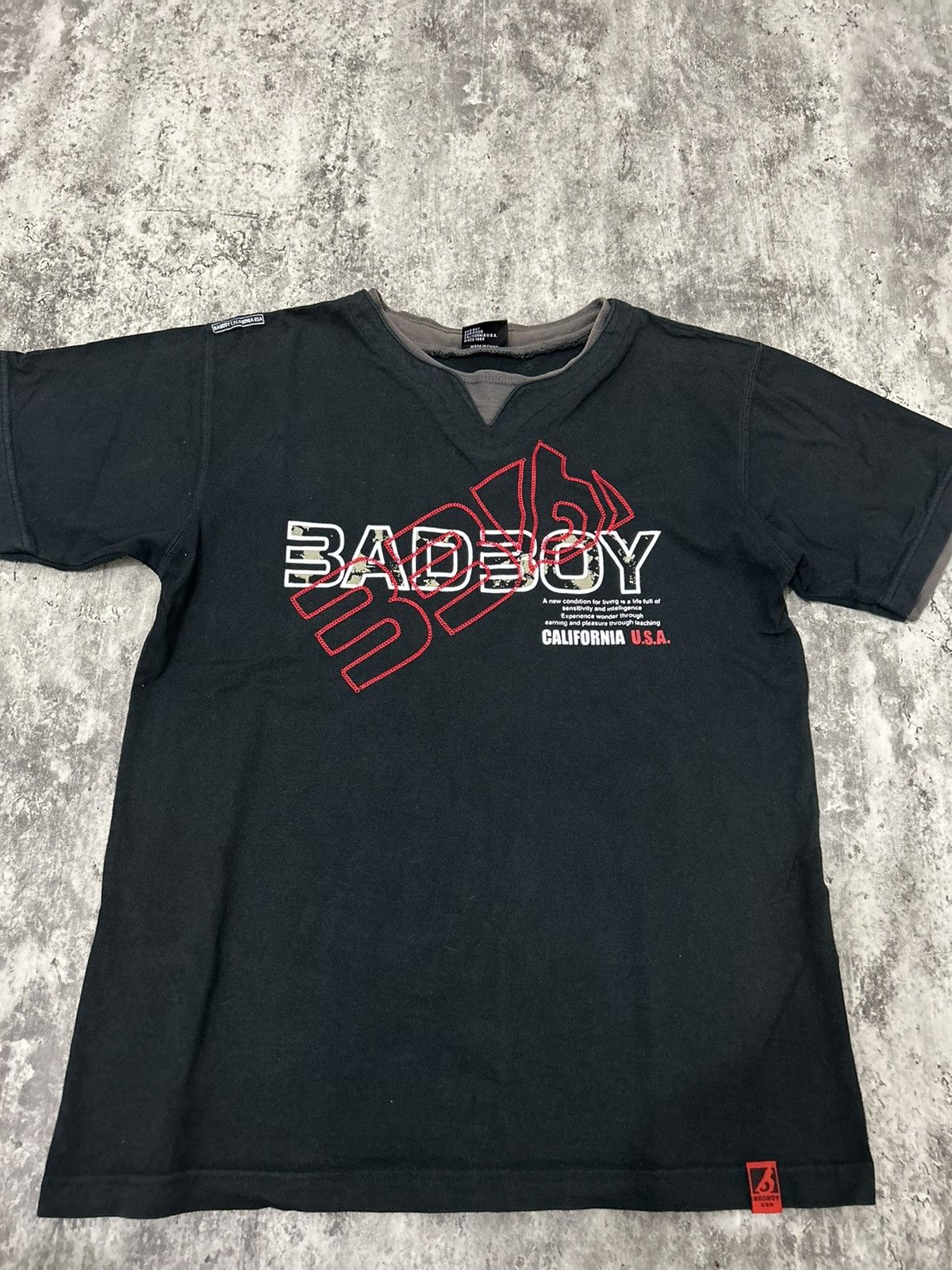 If Six Was Nine × Vintage Vintage 90s Badboy California Shirt Size US M / EU 48-50 / 2 - 2 Thumbnail