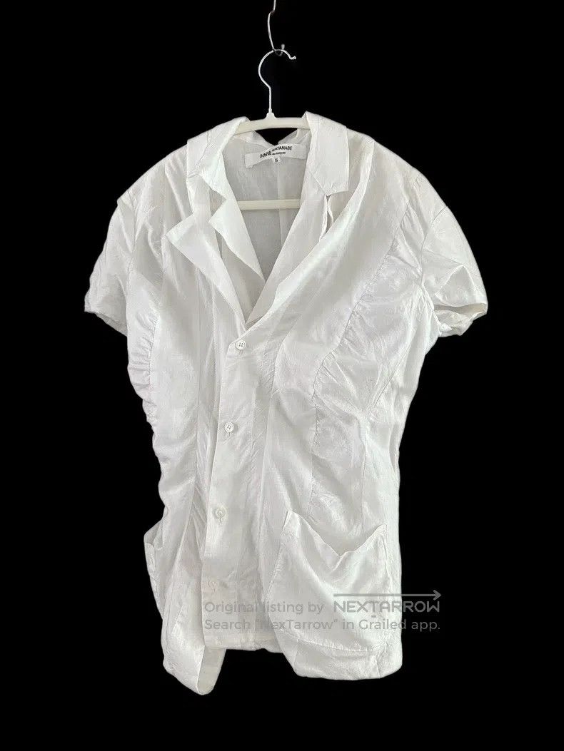 Junya Watanabe Junya Watanabe Double Layer Short Sleeve Shirt Size S / US 4 / IT 40 - 7 Thumbnail