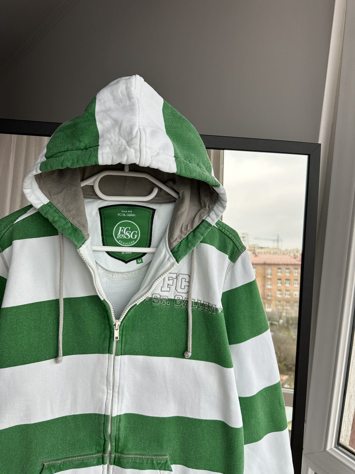 Vintage Vintage Jako FC St.Gallen Cotton Unisex Zip Hoodie Size US S / EU 44-46 / 1 - 3 Thumbnail