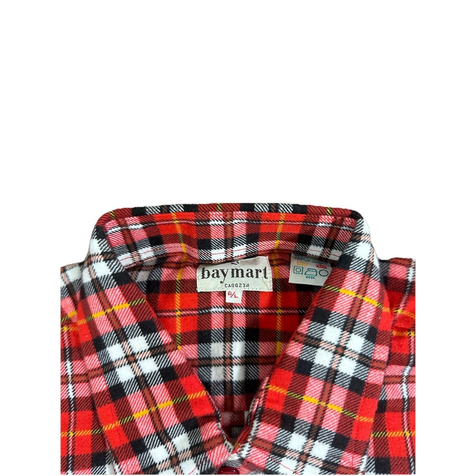 Hudsons Bay Vintage Hudson’s Bay Baymart Flannel Plaid Shirt Button Up L Size US L / EU 52-54 / 3 - 4 Thumbnail