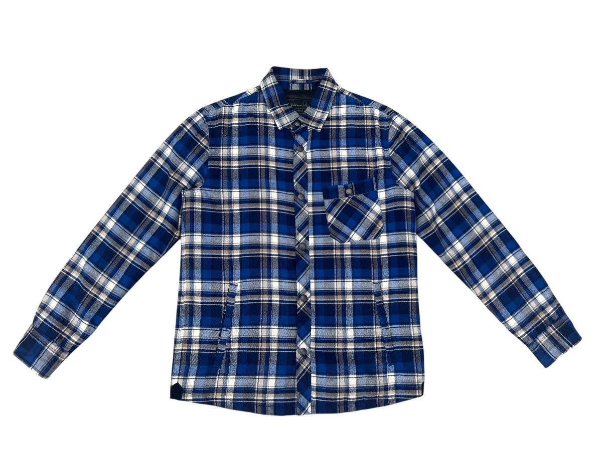 Full Count & Co. Nishikawa Down Feather Flannel Jacket Shirt Size US M / EU 48-50 / 2 - 1 Thumbnail