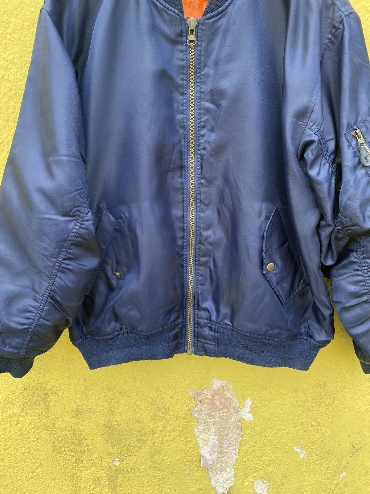 Vintage Vintage MA-1 flight bomber jacket Size US XL / EU 56 / 4 - 6 Thumbnail