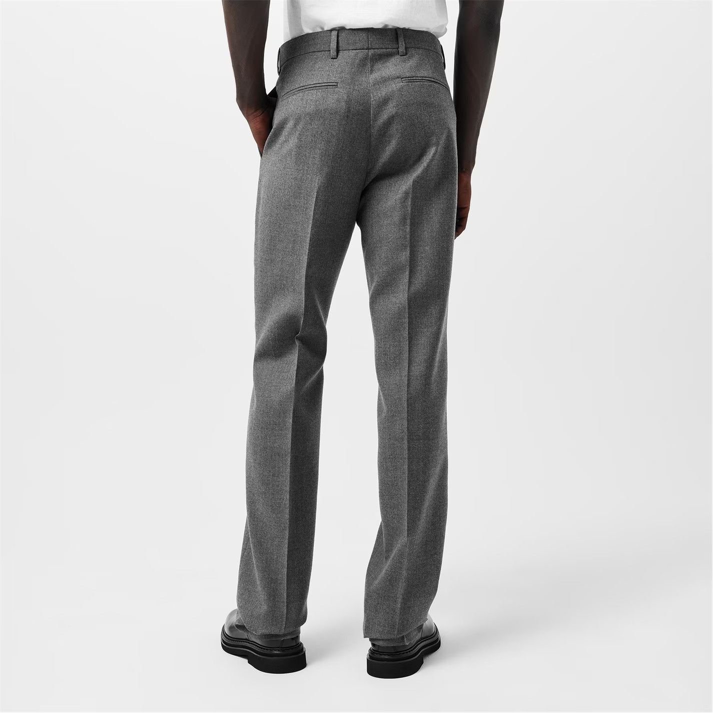 Givenchy o1g2r1mq0426 Straight Leg Trousers in Grey Size US 32 / EU 48 - 5 Thumbnail
