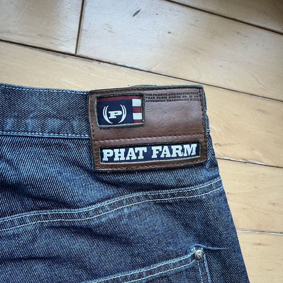Phat Farm Vintage Y2K baggy denim Phat Farm Jorts Size US 30 / EU 46 - 8 Thumbnail