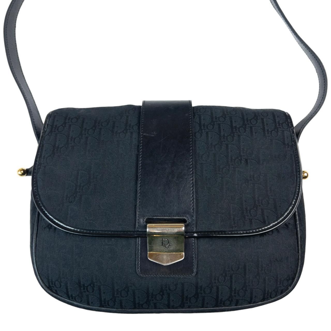 Dior Vintage Dior Monogram Cross Body Bag Size ONE SIZE - 1 Thumbnail