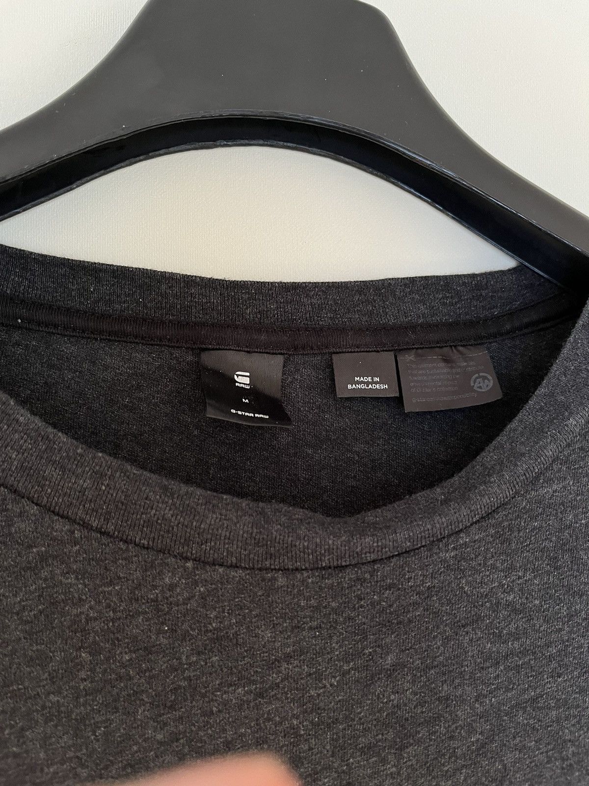 G-Star G star raw longsleeve center logo Size US M / EU 48-50 / 2 - 3 Thumbnail