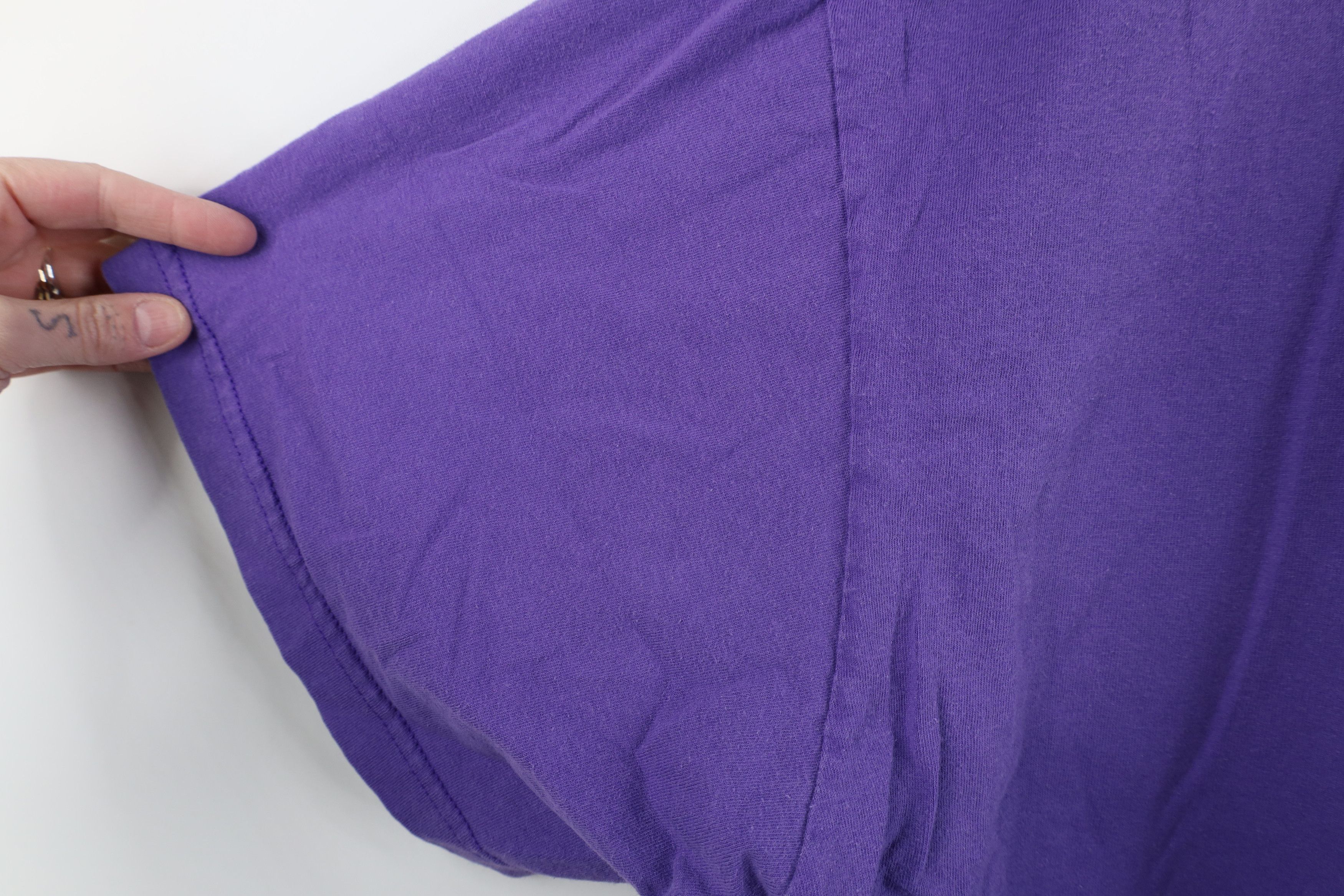 Nike Vintage Nike Scott Mini Swoosh Short Sleeve T-Shirt Purple Size US XXL / EU 58 / 5 - 7 Thumbnail