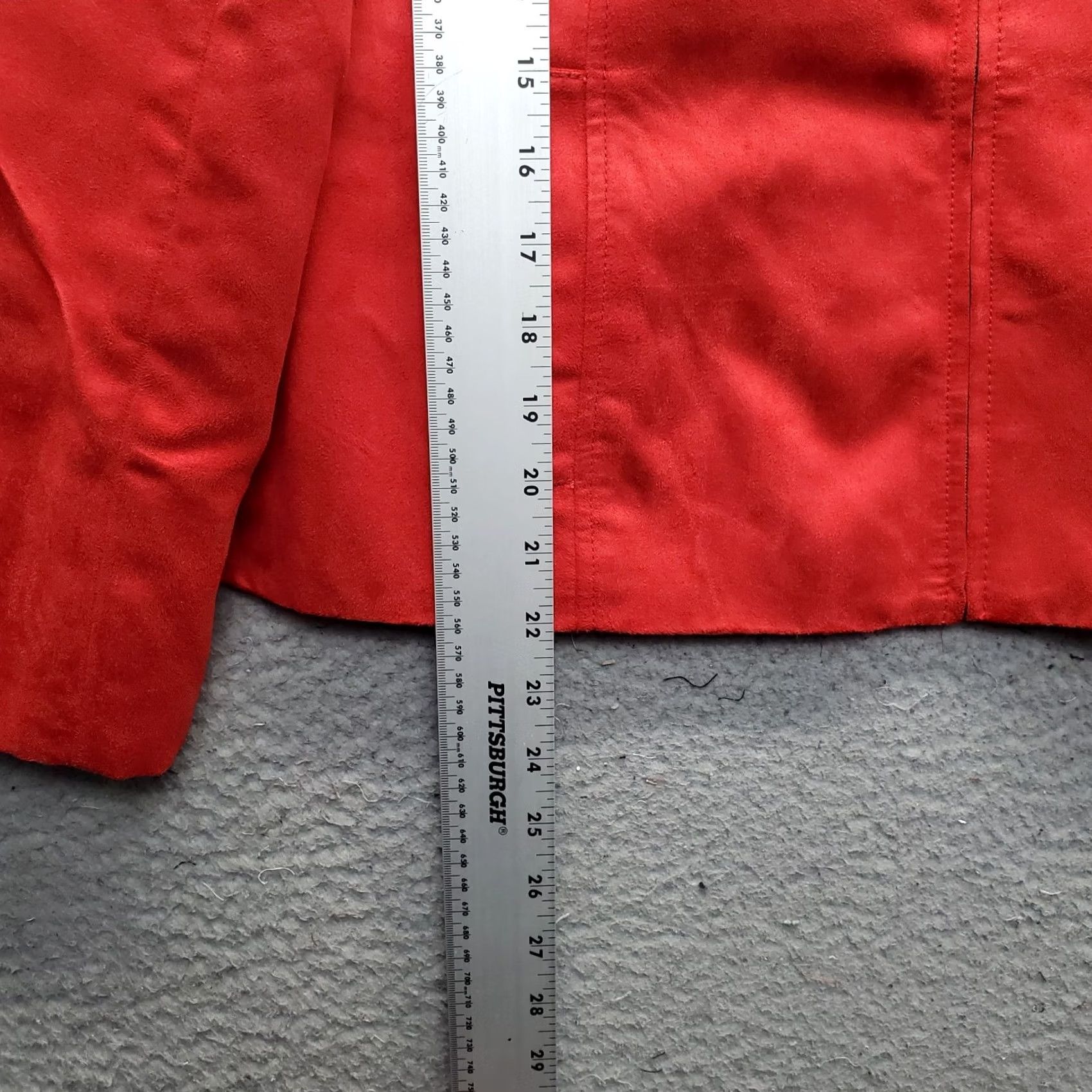 Evan Picone Evan-Picone Blazer Jacket Womens 12P Red Long Sleeve Notch Lapel Full Zip Dressy Blazer Jacket Women Size 12P Red Womens Size XL / US 12-14 / IT 48-50 - 3 Thumbnail