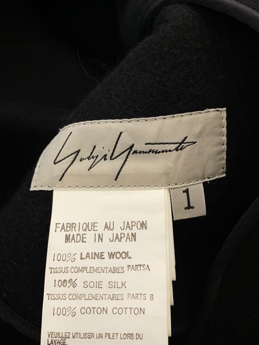 Yohji Yamamoto yohji yamaoto wool/black/plain coat Size US S / EU 44-46 / 1 - 3 Thumbnail