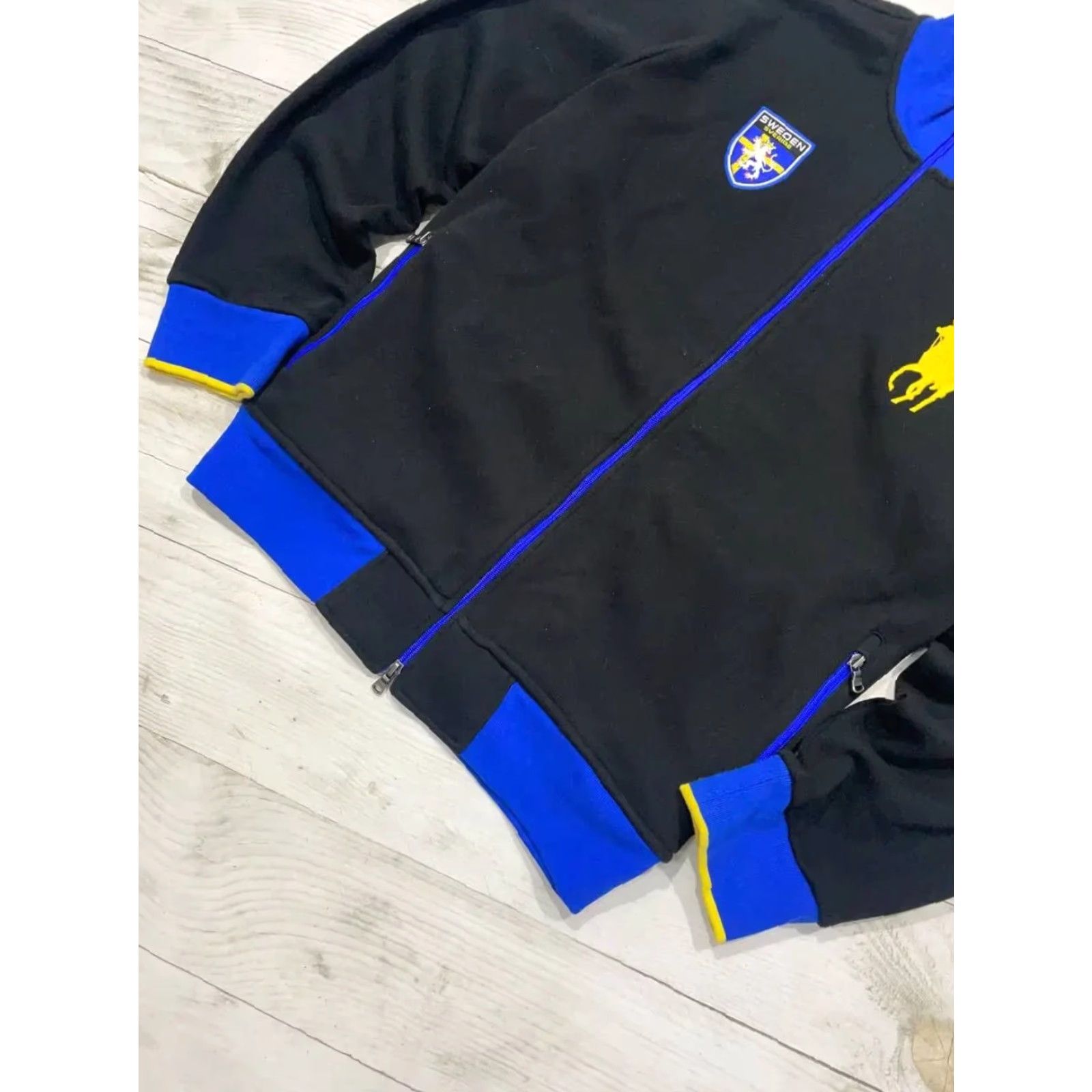 Polo Ralph Lauren Polo Ralph Lauren Sweden Full Zip Sweatshirt Jacket Big Pony Men Size 2XL Black Size US XXL / EU 58 / 5 - 5 Thumbnail