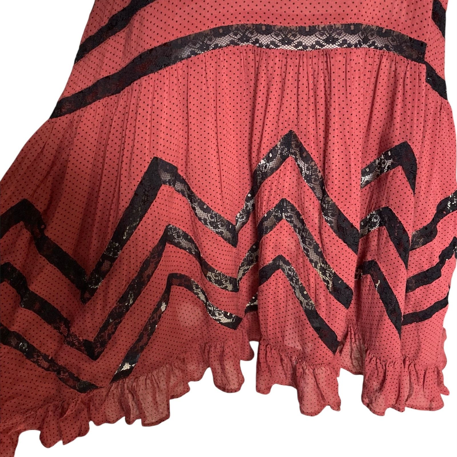 Free People Free People Intimately Tunic top trapeze Dress voile & lace Size XS / US 0-2 / IT 36-38 - 6 Thumbnail