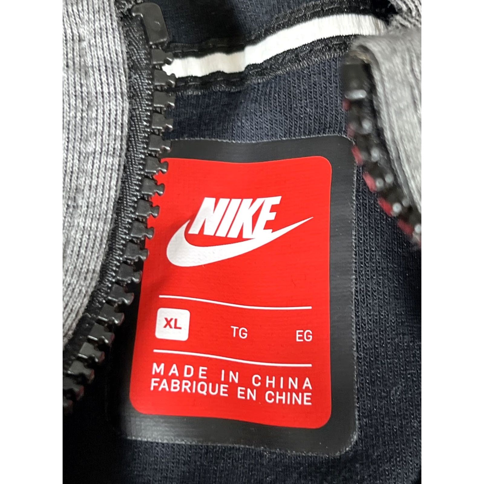 Nike Nike Sportswear Tech Fleece Full Zip Hoodie Womens XL Gray Size XL / US 12-14 / IT 48-50 - 4 Thumbnail