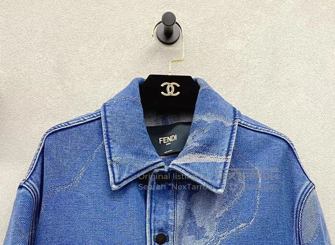 Fendi Fendi Blue Denim Suit. Size US 36 / EU 52 - 6 Thumbnail
