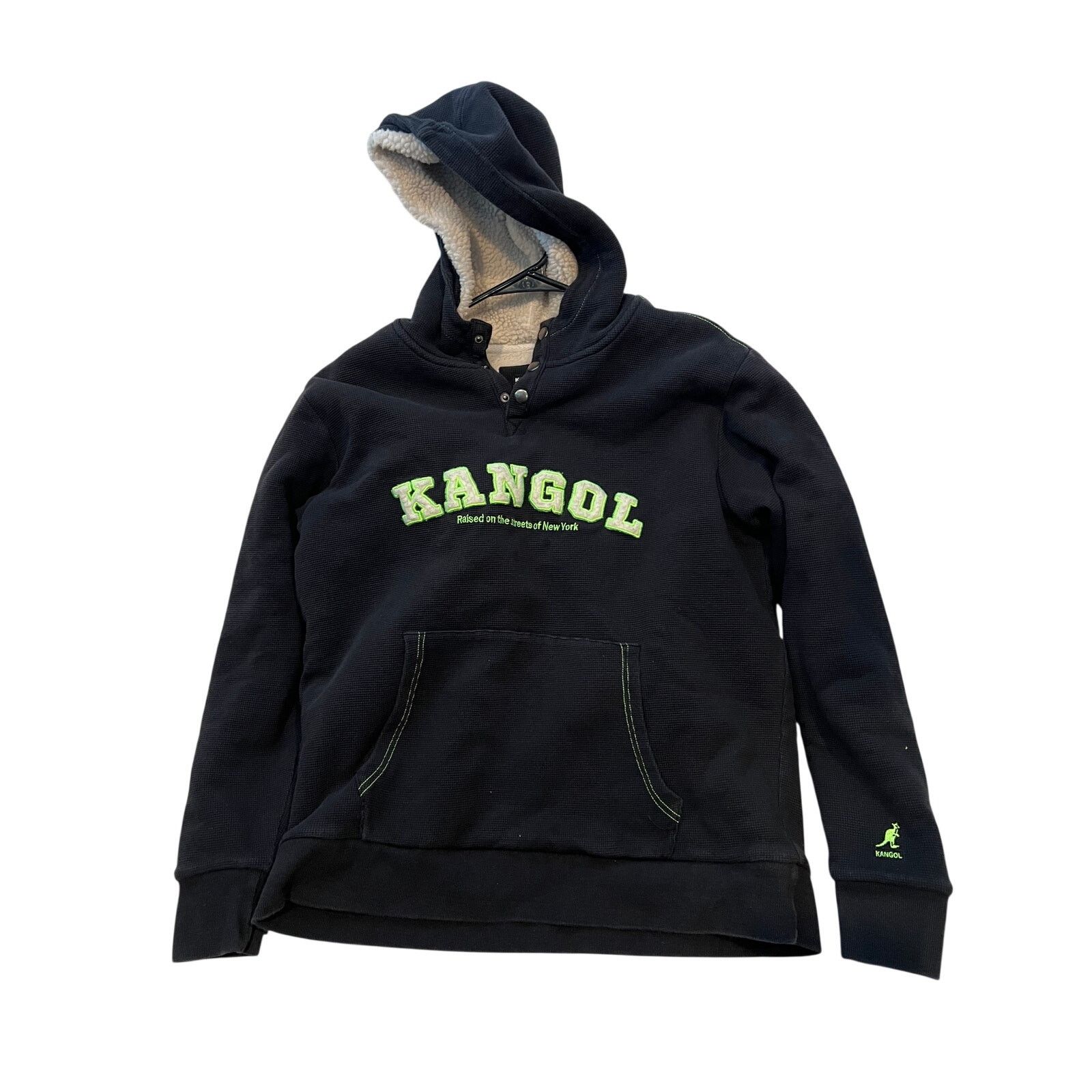 Kangol Kangol Born British Streeetwear Pullover Hoodie Mens Large Size US L / EU 52-54 / 3 - 1 Thumbnail