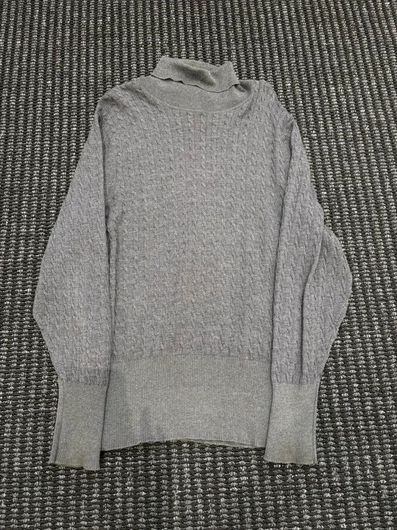 Thom Browne Thom Browne Dark grey wool sweater Size US XXL / EU 58 / 5 - 1 Thumbnail