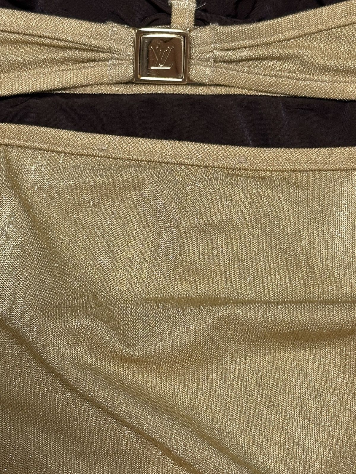 Louis Vuitton LOUIS VUITTON Spring Summer 2006 Bikini with Gold Charm Size S / US 4 / IT 40 - 4 Thumbnail