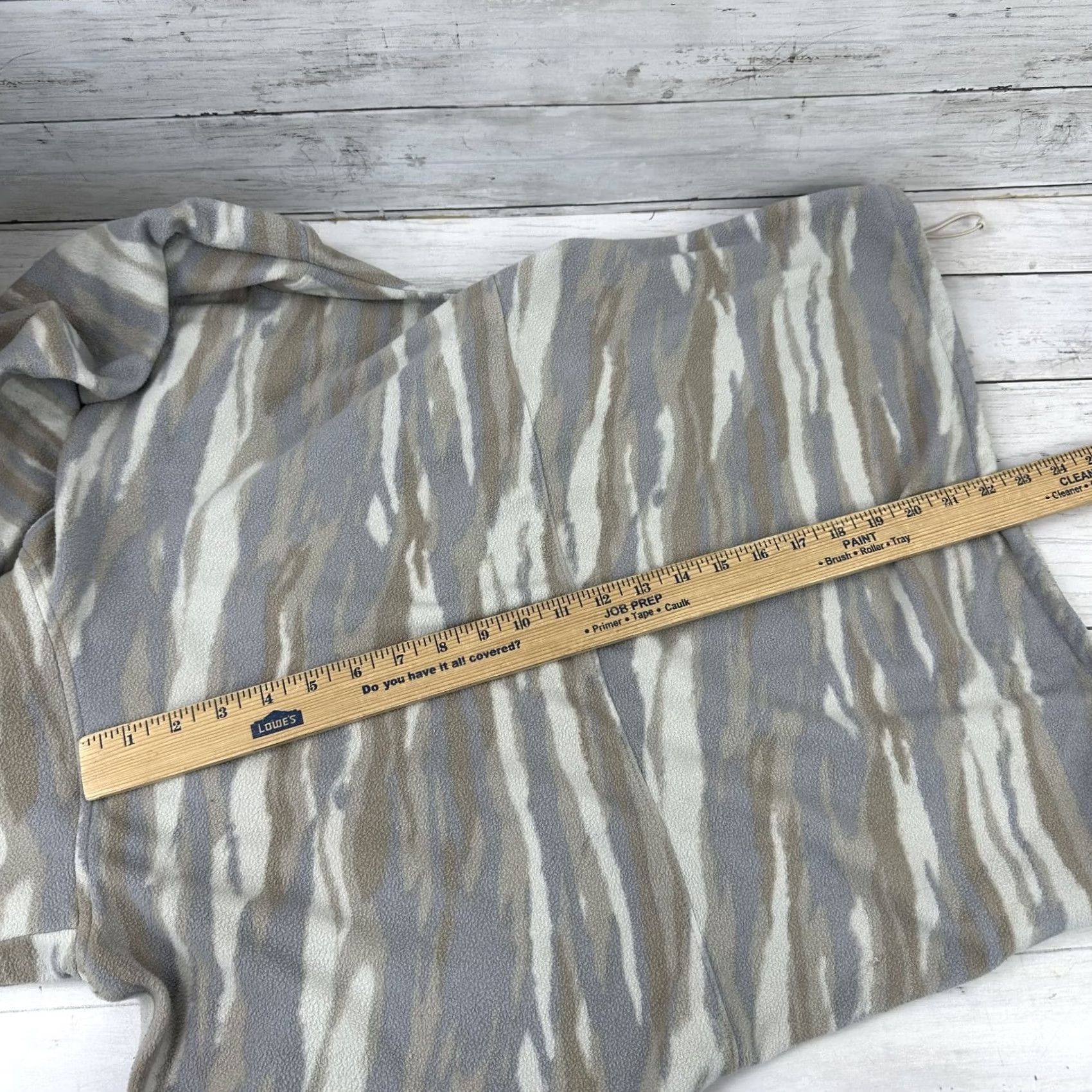The North Face THE NORTH FACE Women's Gray Camouflage Pullover Fleece Size Large Size L / US 10 / IT 46 - 8 Thumbnail