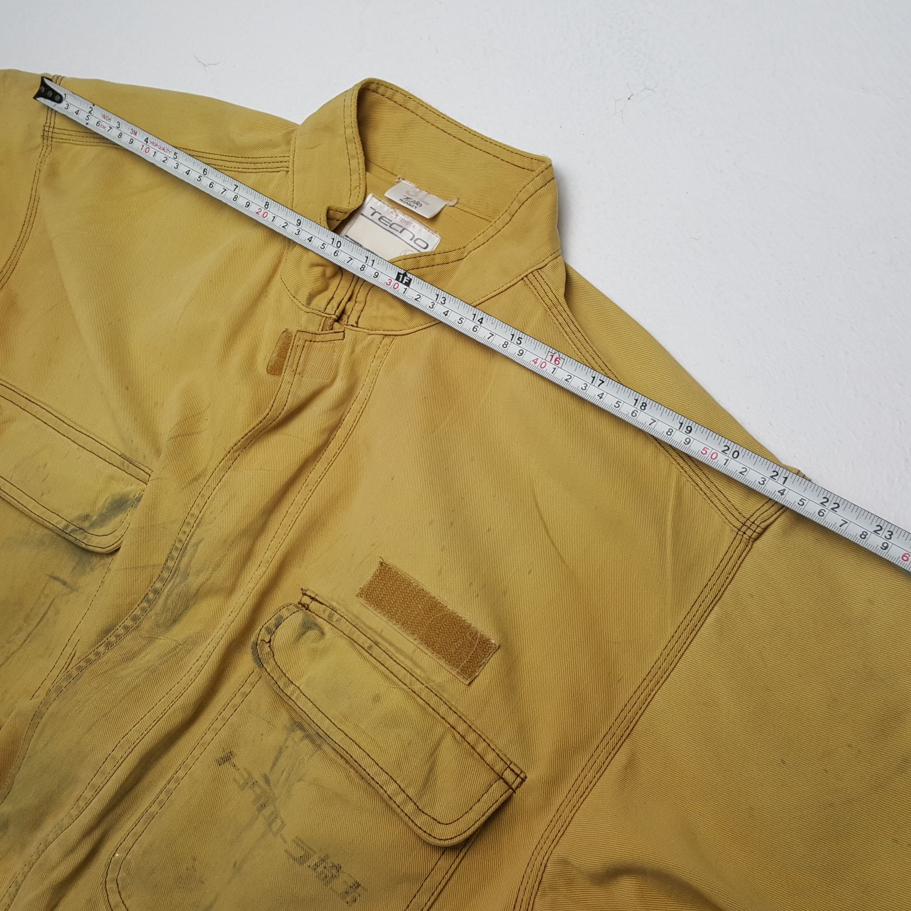 Japanese Brand × Vintage TOYOTA TECNO Motorsports Racing Style Coverall Jacket Size US M / EU 48-50 / 2 - 9 Thumbnail