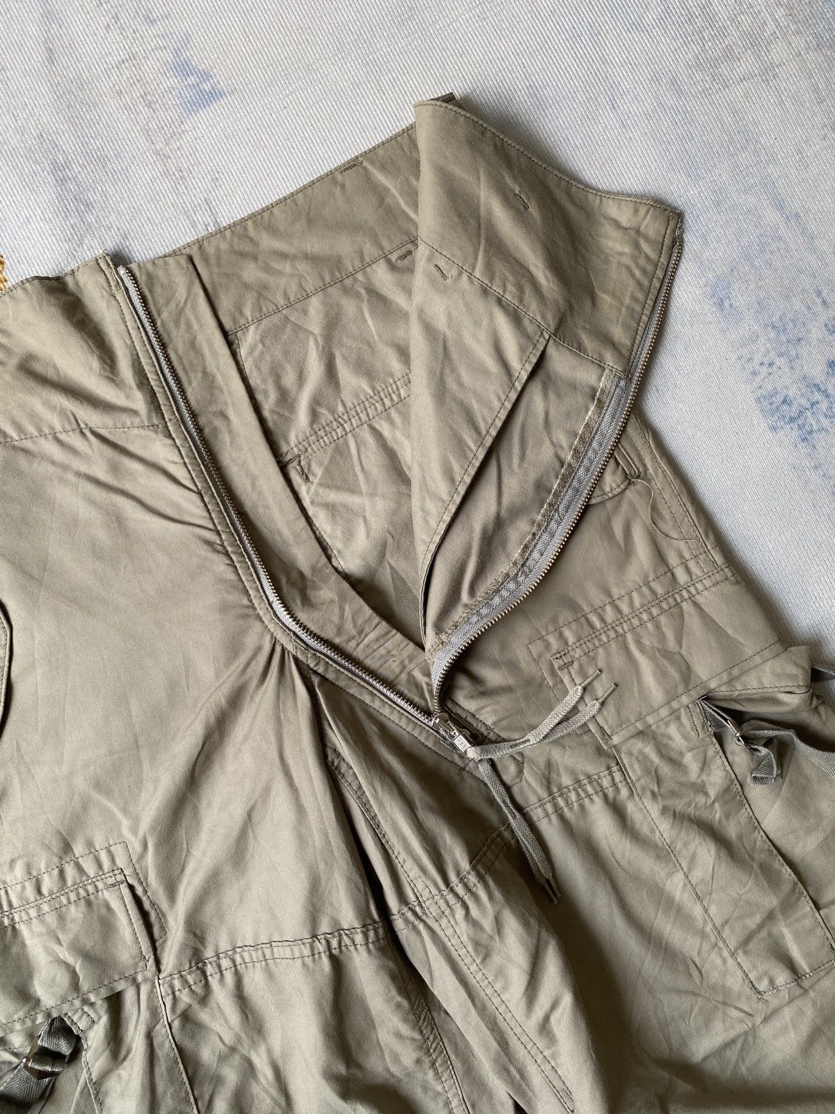 CABANE de ZUCCa Cabane De Zucca Asymmetrical Zipper Cargo Pant Size US 35 - 14 Thumbnail