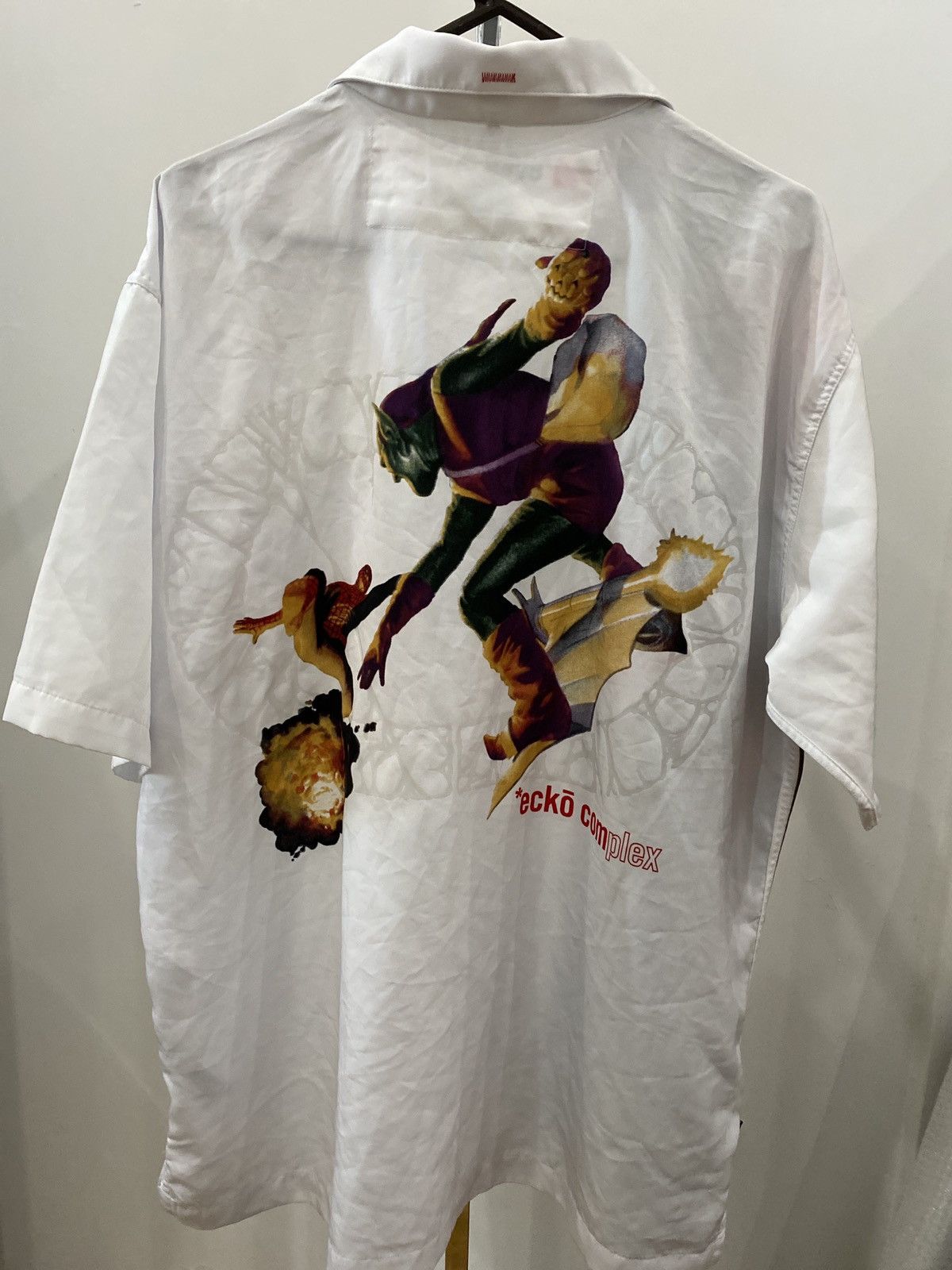Ecko Unltd. Y2K Ecko Unltd x Spiderman Button Up Shirt Size US L / EU 52-54 / 3 - 1 Thumbnail