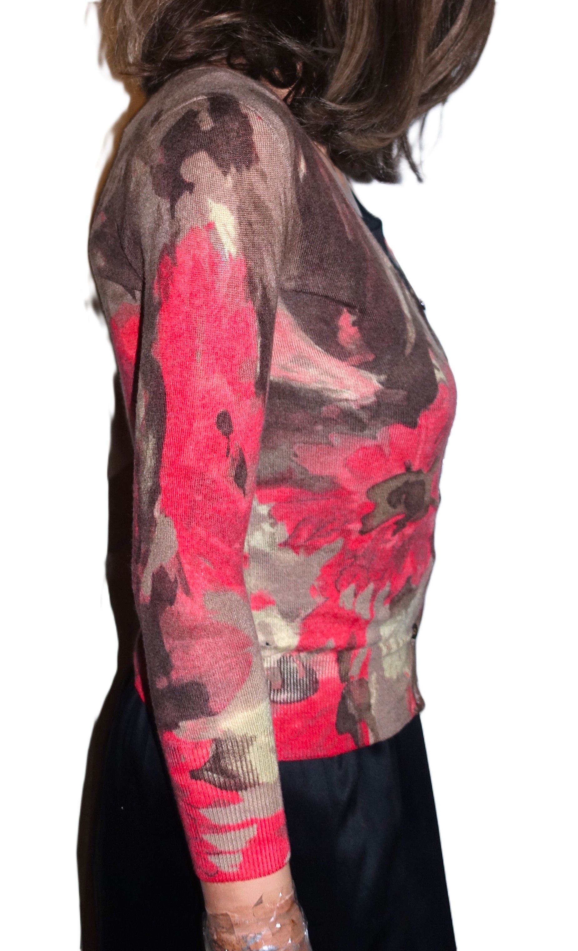 J.Crew J. Crew Floral Wool Cardigan Sweater XS Size XS / US 0-2 / IT 36-38 - 6 Thumbnail