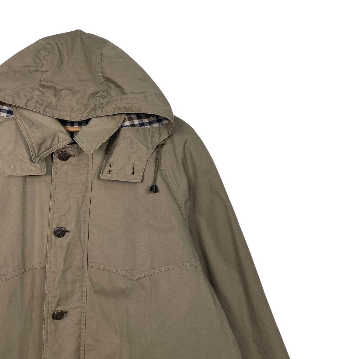 Aquascutum Aquascutum Hooded Parka Jacket Size US L / EU 52-54 / 3 - 5 Thumbnail