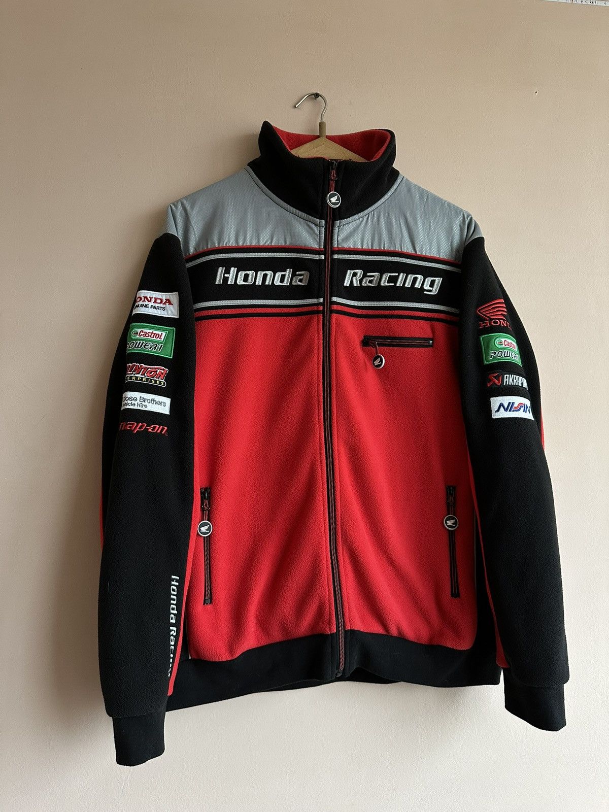 Vintage Vintage Suzuki Racing Castrol Snap On Fleece Sweatshirt Sz L Size US L / EU 52-54 / 3 - 2 Thumbnail