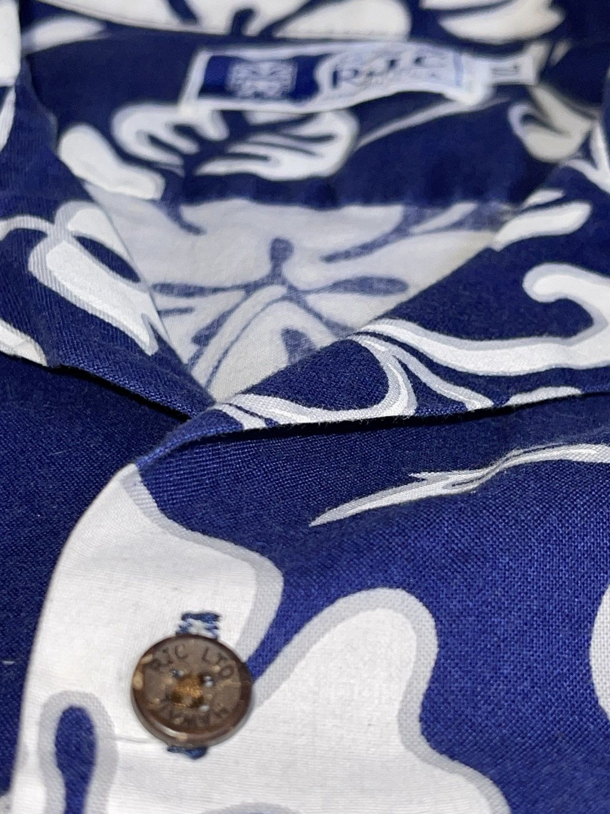 Vintage RJC HAWAIIAN SHIRT BLUE XL VINTAGE Size US XL / EU 56 / 4 - 5 Thumbnail
