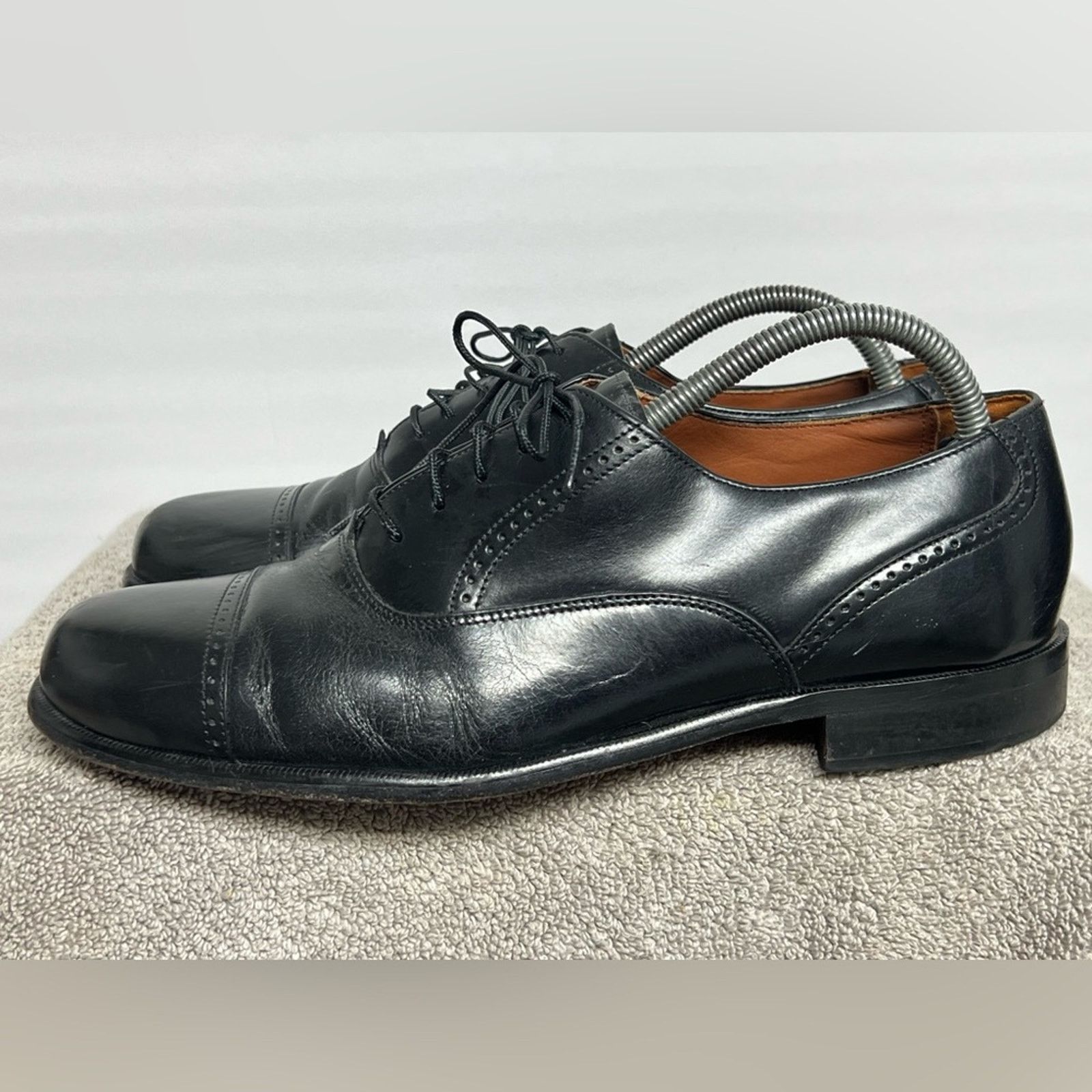 Bostonian Bostonian Classics Men's 9.5 M Oxfords Cap Toe 20350 Size US 9.5 / EU 42-43 - 1 Thumbnail