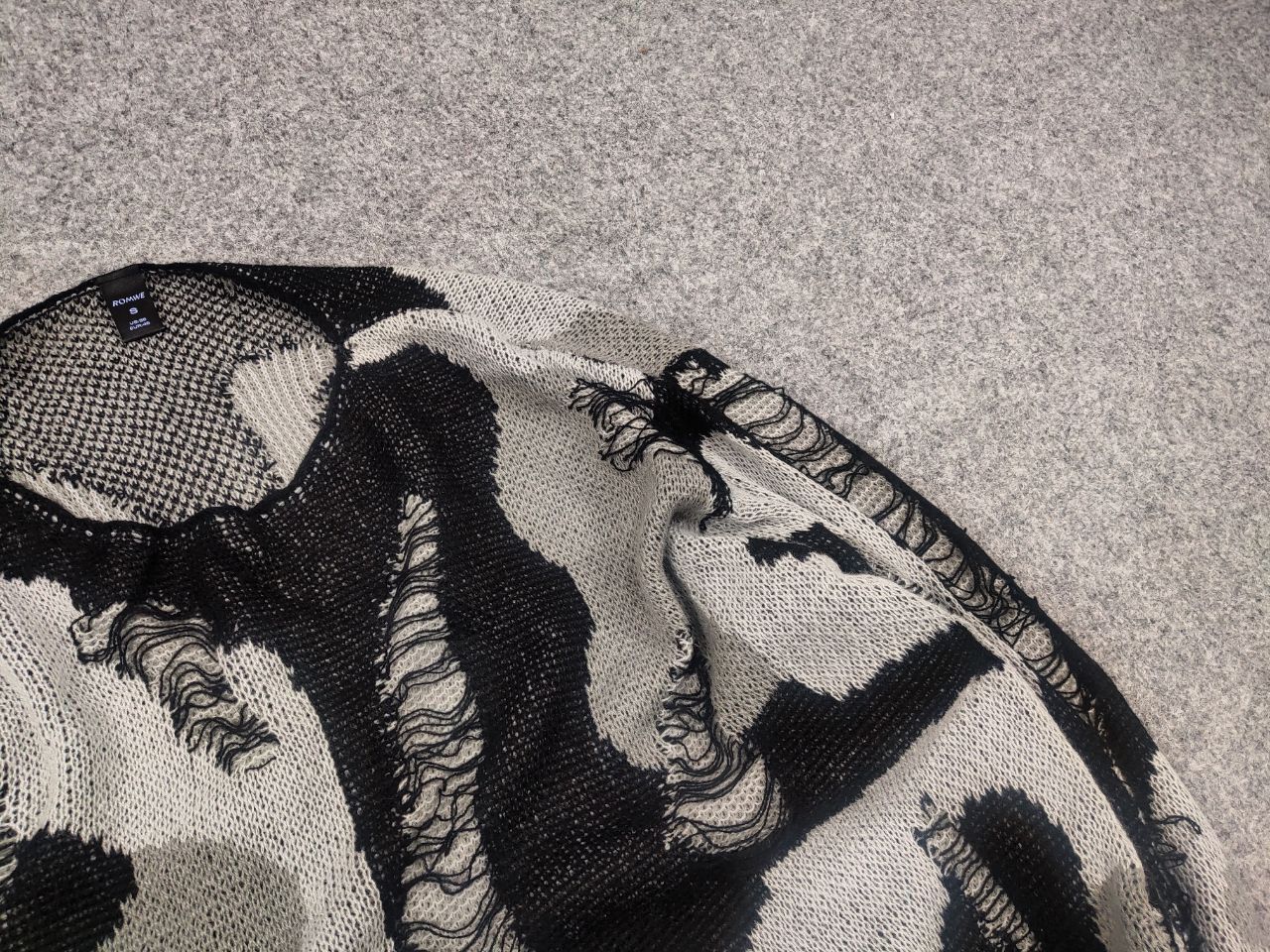 If Six Was Nine Vintage Japan if six was nine Style distressed Knit Sweater Size US M / EU 48-50 / 2 - 7 Thumbnail