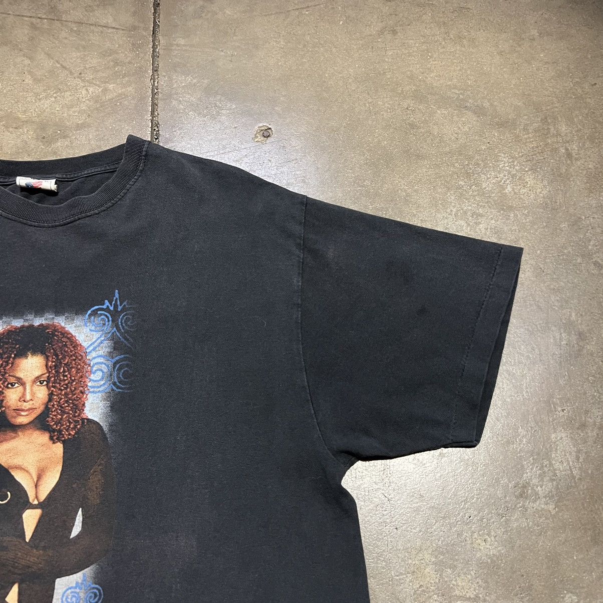 Band Tees Vintage 90s Janet Jackson Velvet Rope Tour Band Tee 90s Size US XL / EU 56 / 4 - 6 Thumbnail