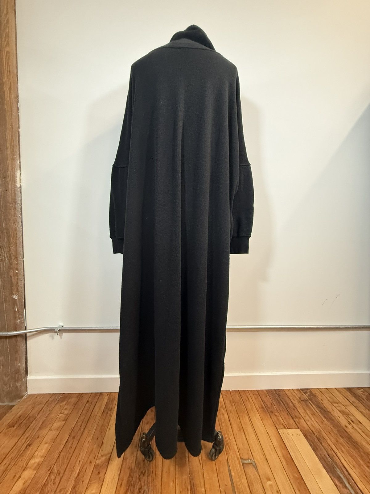 Ann Demeulemeester Ann Demeulemeester Plush Boucle Terry High-Low Hoodie - 38 Size XS / US 0-2 / IT 36-38 - 4 Thumbnail
