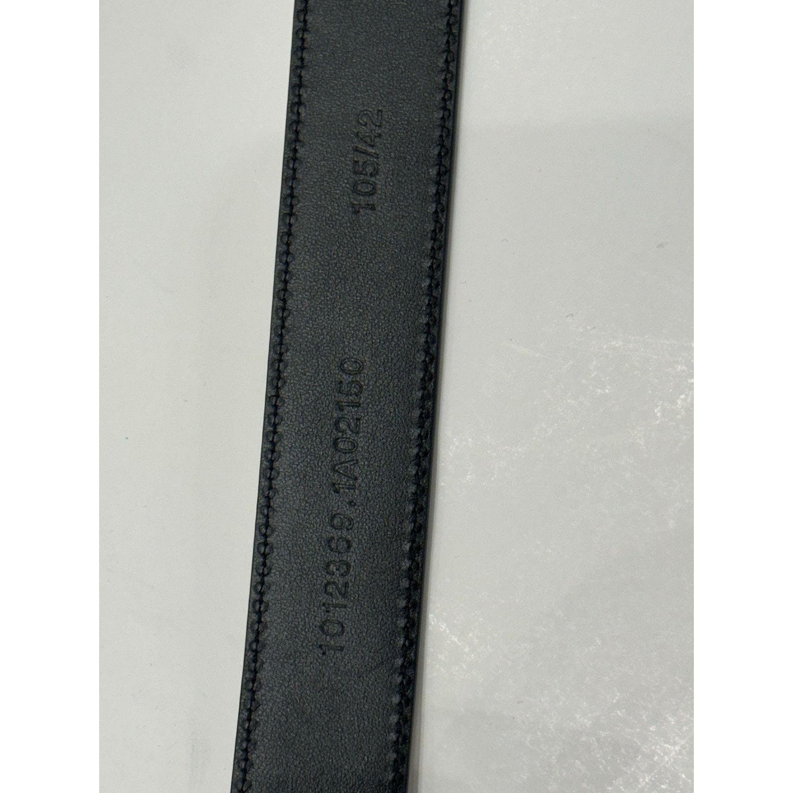 Versace Versace Medusa-Buckle Brown Slim Leather Belt 42 1012369 Size 42 - 11 Thumbnail