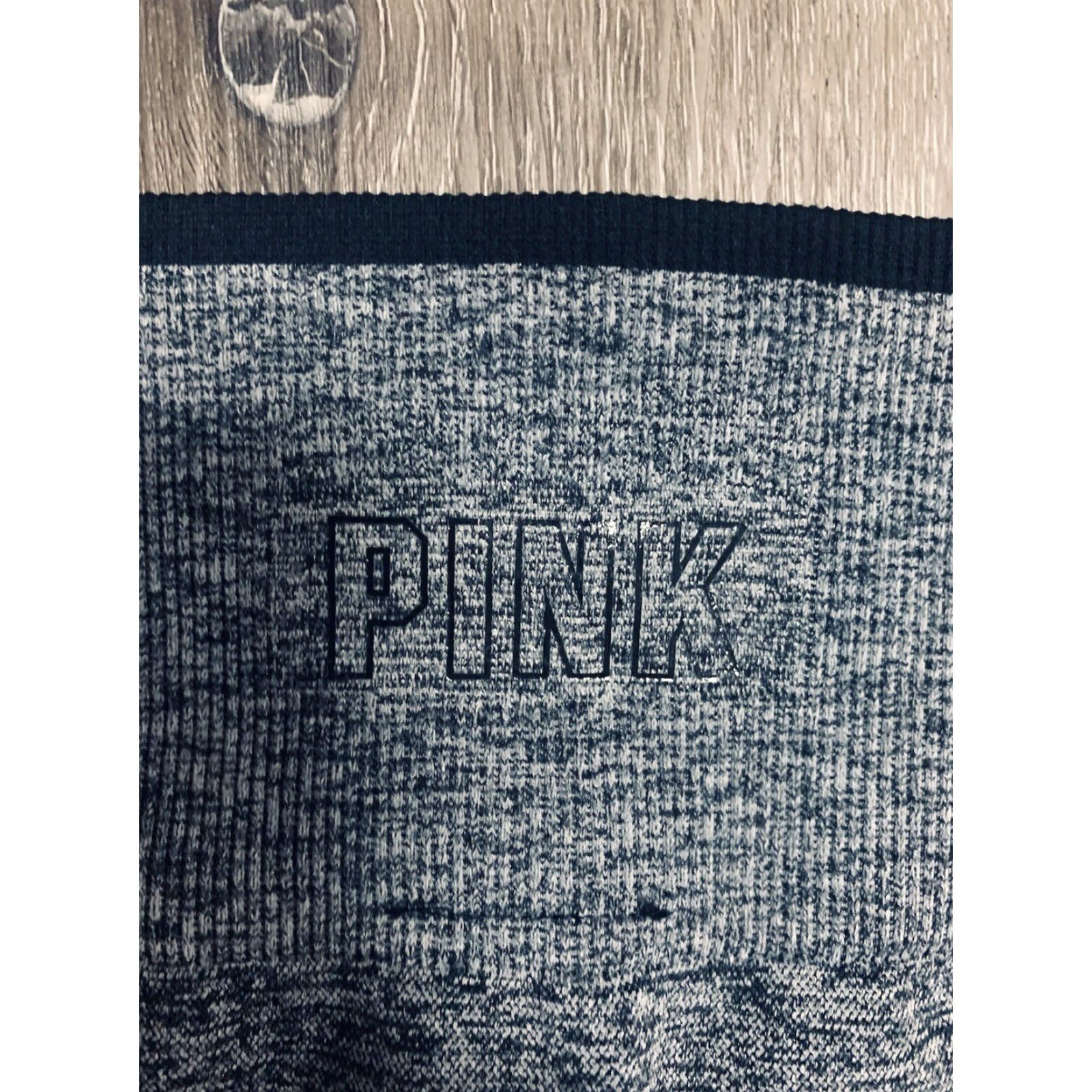 Pinko PINK Sport Victorias Secret Leggings Womens Small Gray High Waist Seamless Size 28" / US 6 / IT 42 - 4 Thumbnail