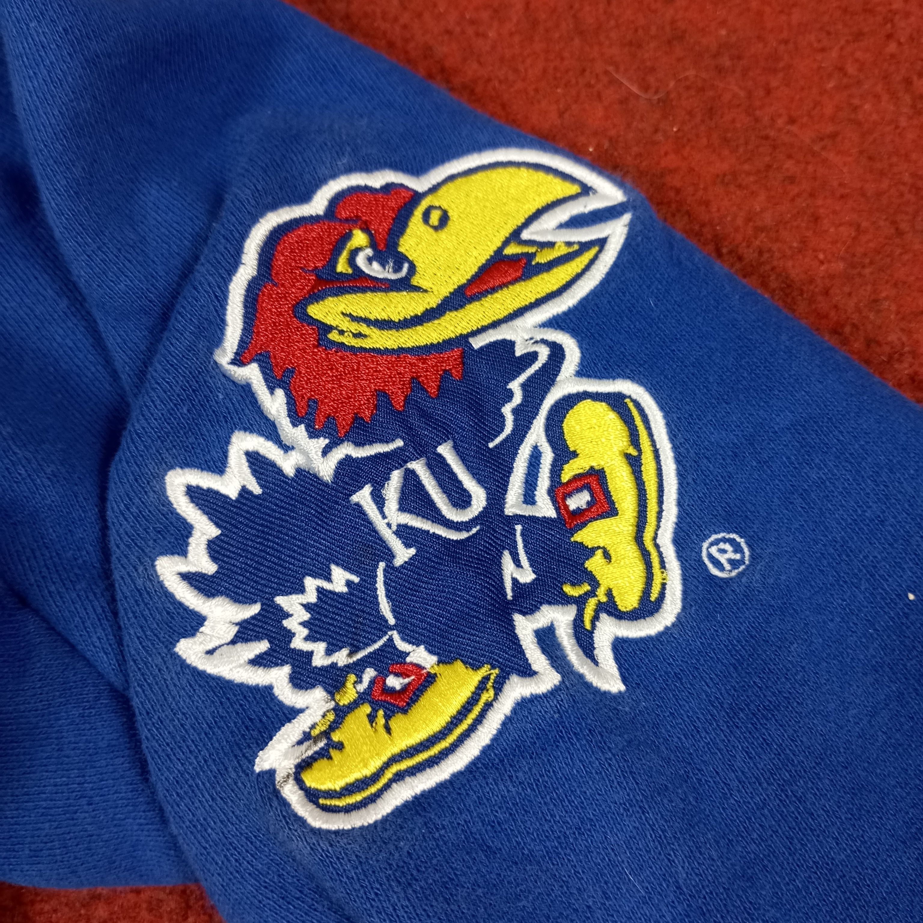 NFL × Vintage Kansas American Sports Team Style Center Spellout Hoodies Size US M / EU 48-50 / 2 - 6 Thumbnail