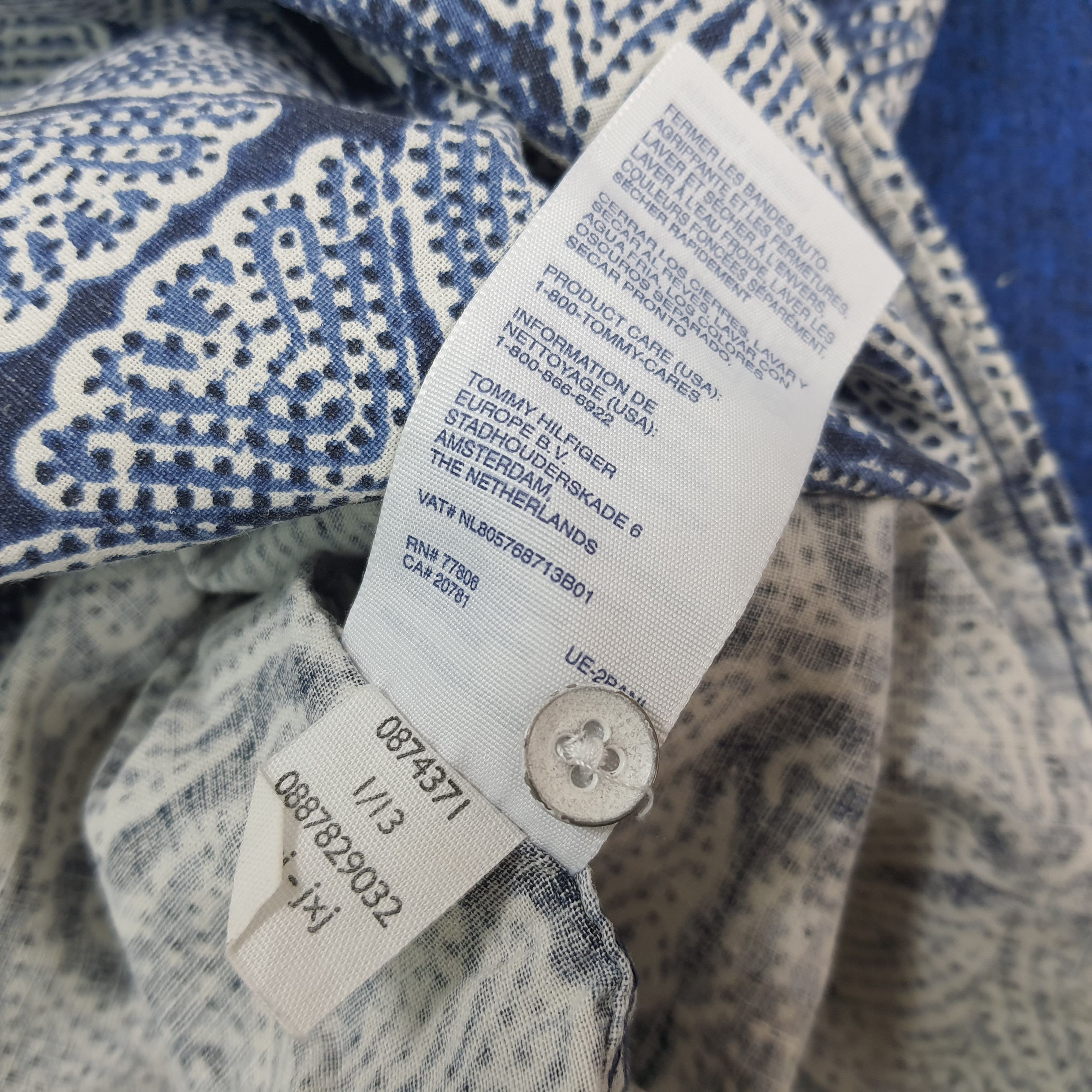 Tommy Hilfiger Vintage Tommy Hilfiger Button Up Shirt C299N27 Size US XL / EU 56 / 4 - 7 Thumbnail
