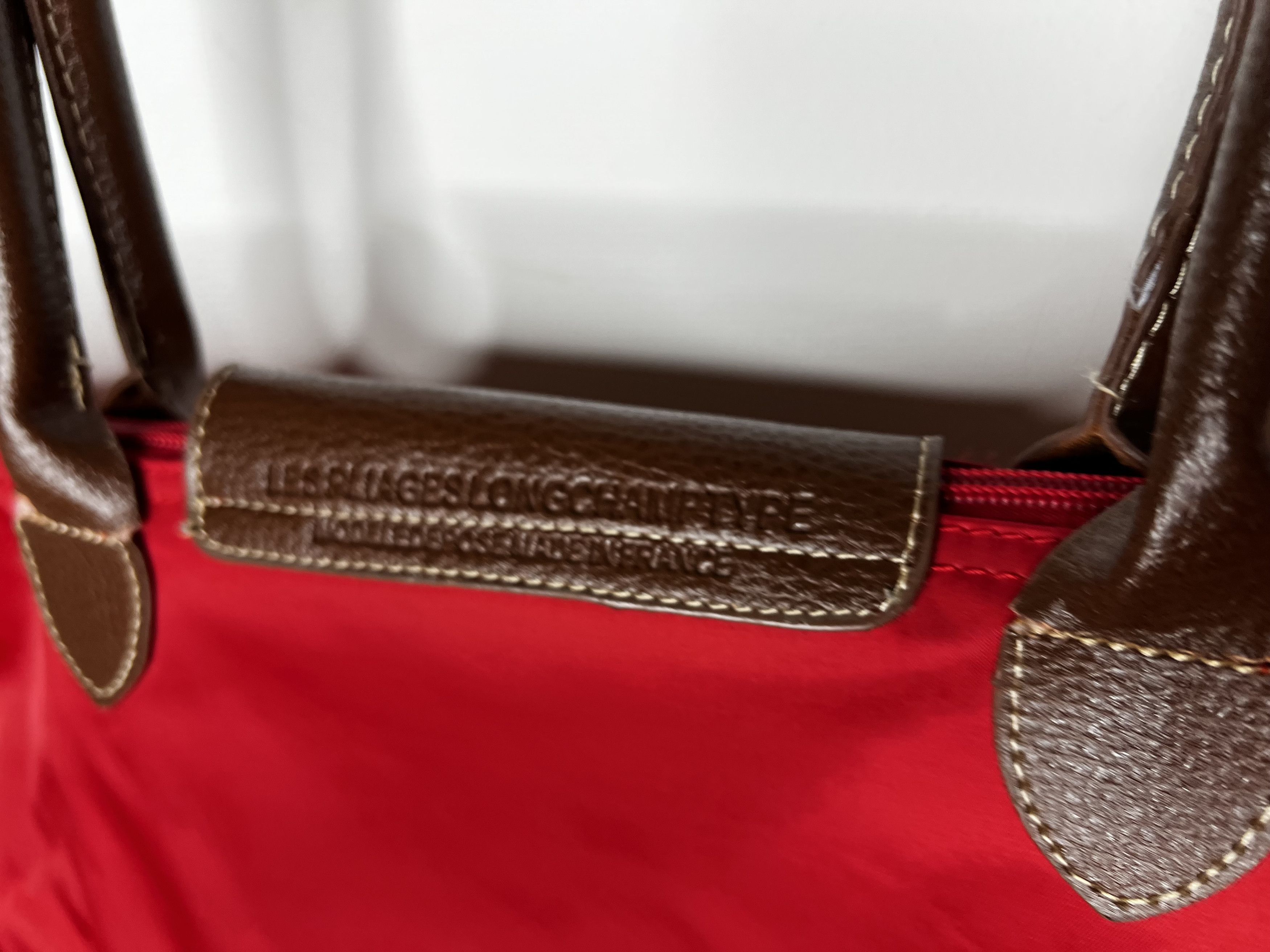 Longchamp LONGCHAMP LE PLIAGE SHOULDER TOTE BAG NYLON RED Size ONE SIZE - 3 Thumbnail