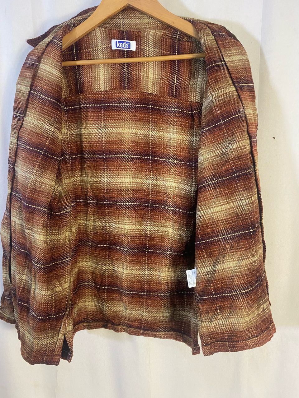 Flannel × Keds Vintage keds zipper flannel shirt Size US M / EU 48-50 / 2 - 9 Thumbnail