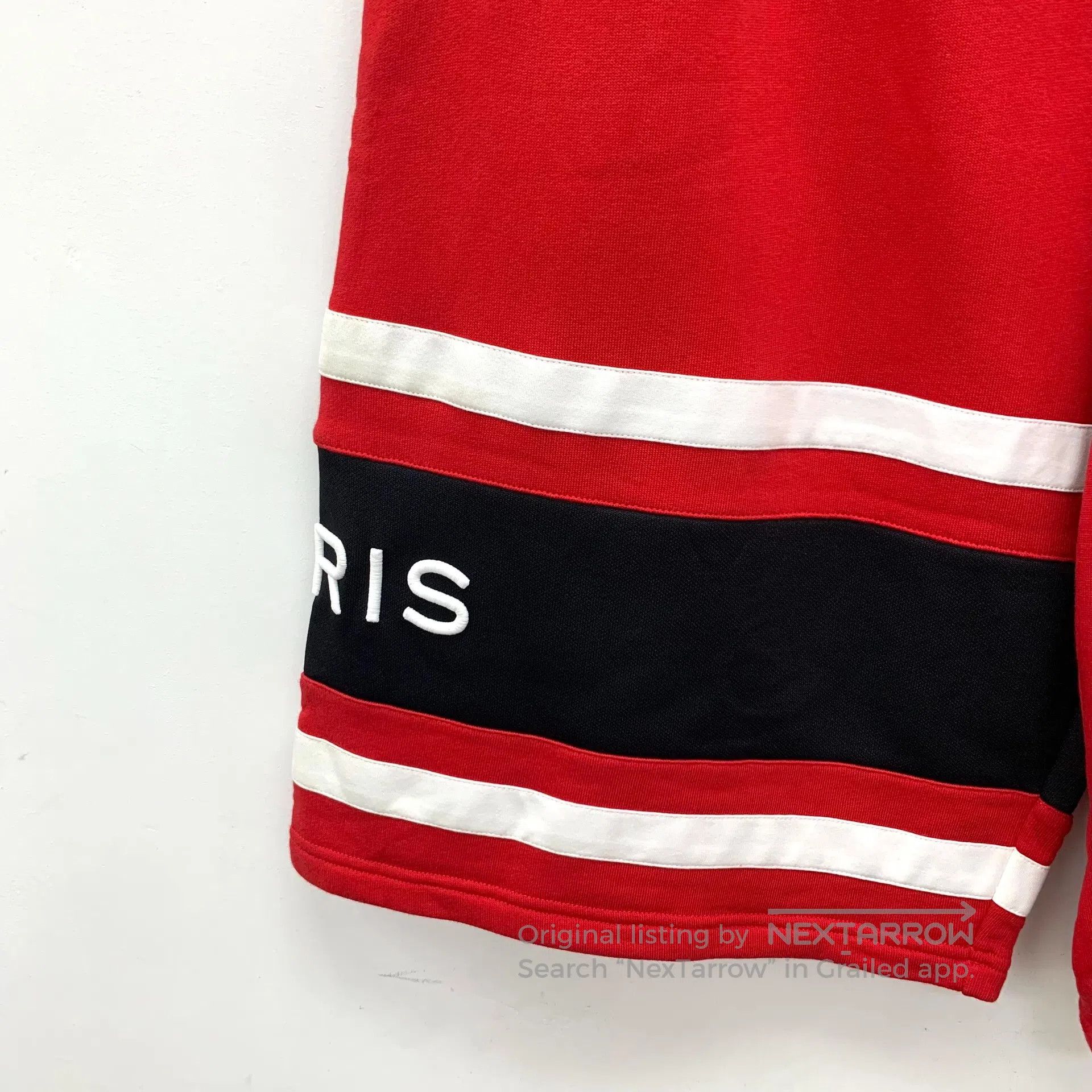 Givenchy Givenchy size XL Red Striped Cotton Casual Drawstring Shor Size US 27 - 4 Thumbnail