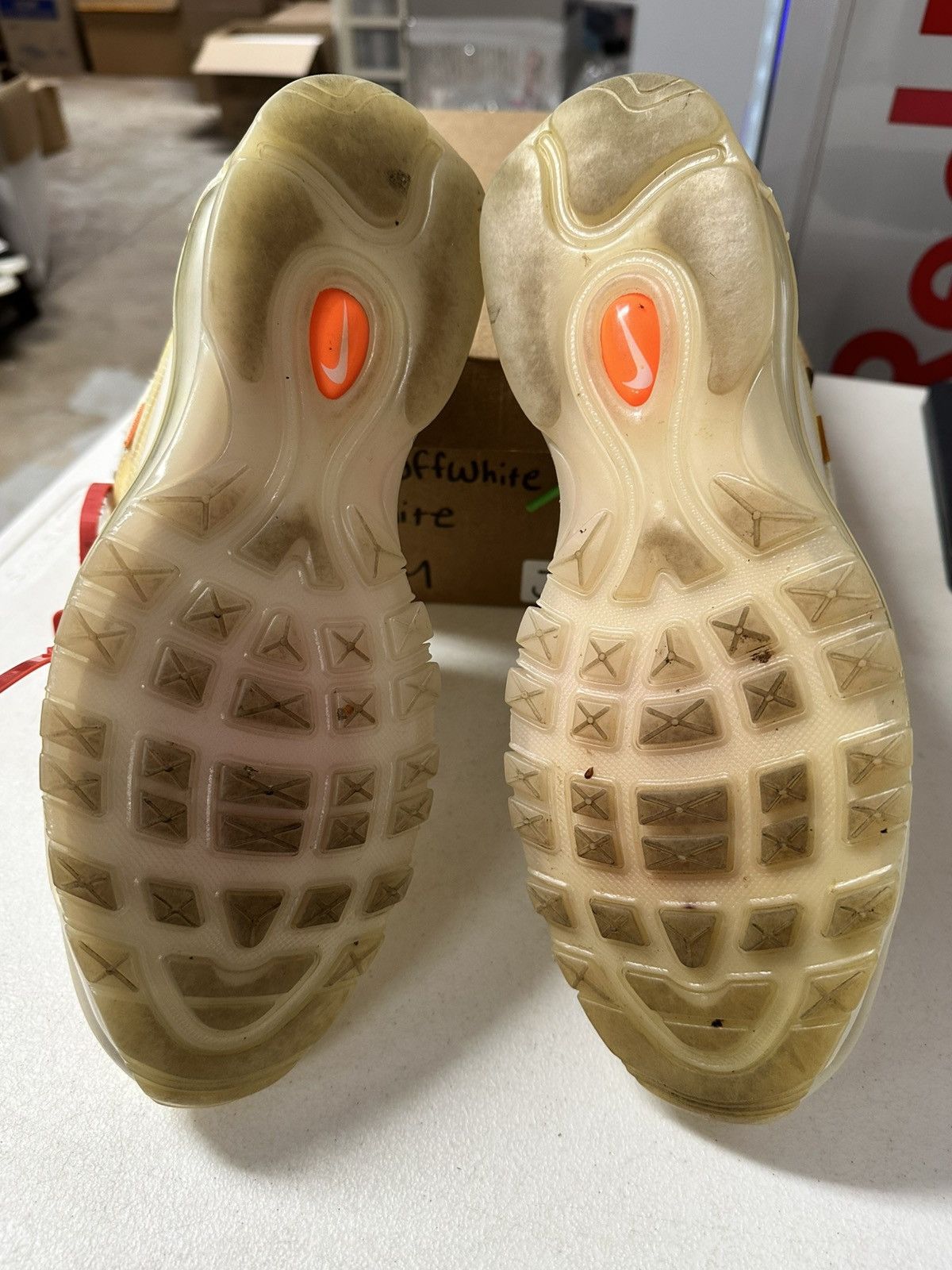 Nike × Off-White Nike off white airmax 97 Size US 10 / EU 43 - 7 Thumbnail