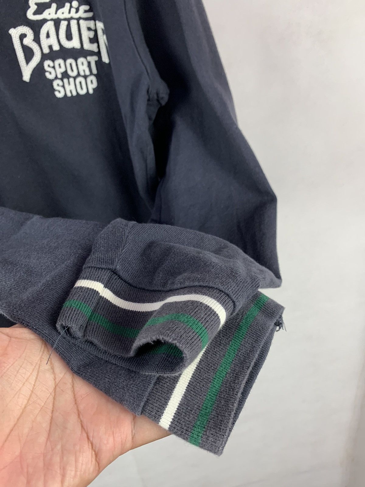 Eddie Bauer Steals! Eddie Bauer Stand Collar Rugby Sweater Tee Size US S / EU 44-46 / 1 - 5 Thumbnail