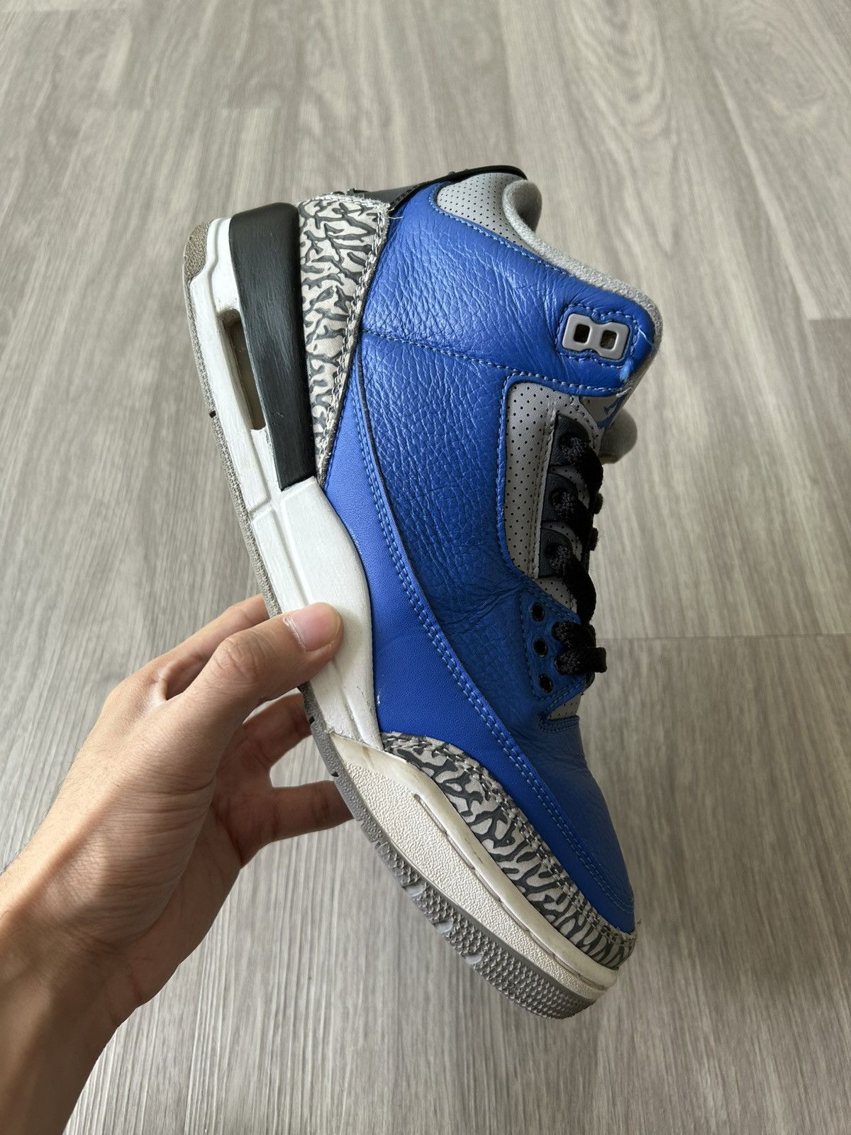 Jordan Brand Air Jordan Retro 3 Varsity Royal Size 11 Size US 11 / EU 44 - 7 Thumbnail