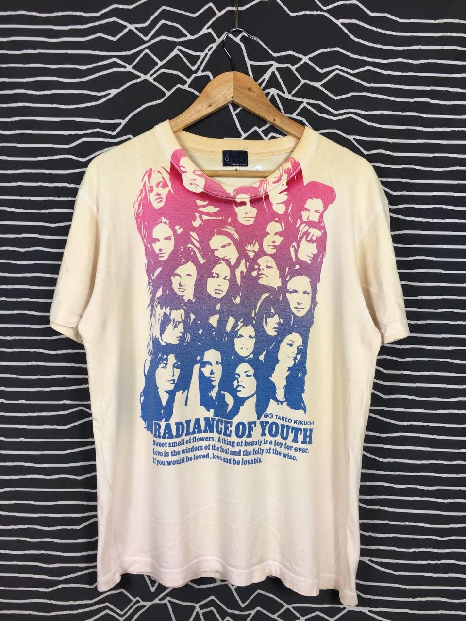 Japanese Brand TK Takeo Kikuchi Radiance Of Youth Over Print Tee Size US XL / EU 56 / 4 - 2 Thumbnail