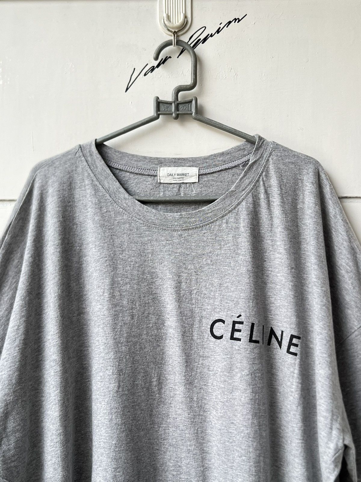 Japanese Brand Daily Market Seoul Market Grey T-shirt Size US XXL / EU 58 / 5 - 3 Thumbnail