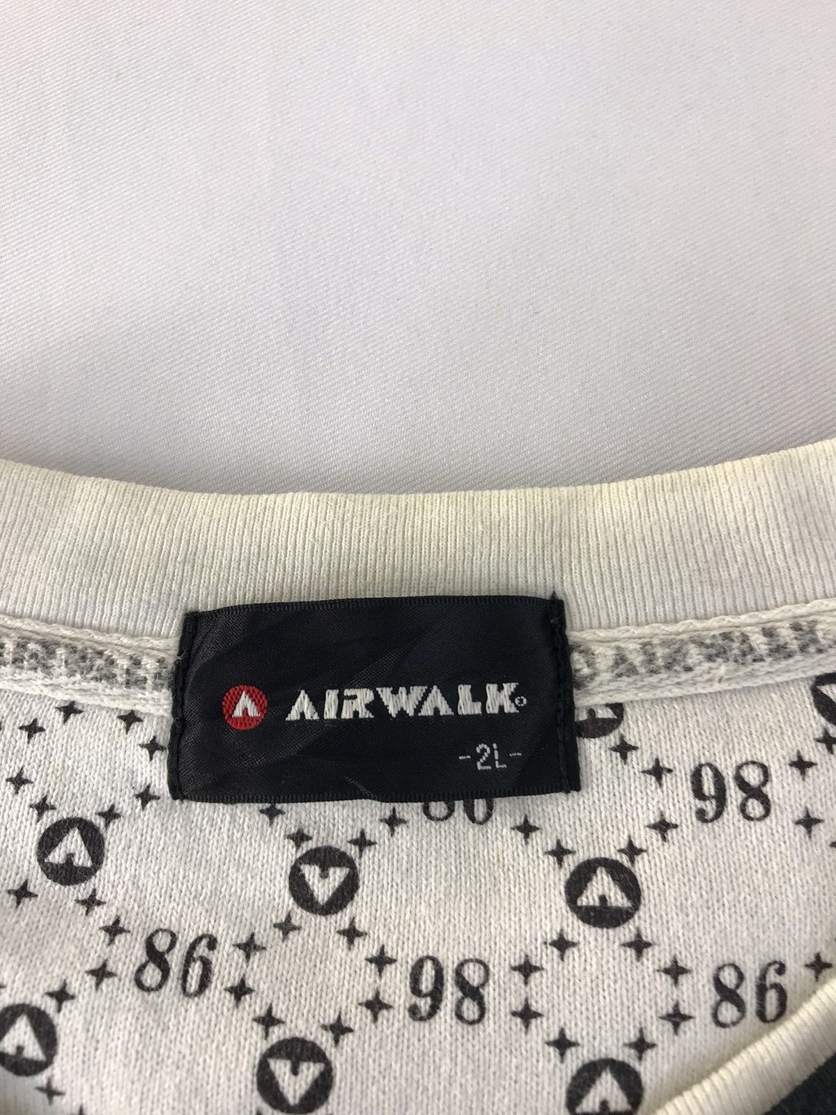 Airwalk × Vintage Vintage Airwalk 1986 Big Logo Skull Long Sleeve Shirt Size US XL / EU 56 / 4 - 6 Thumbnail