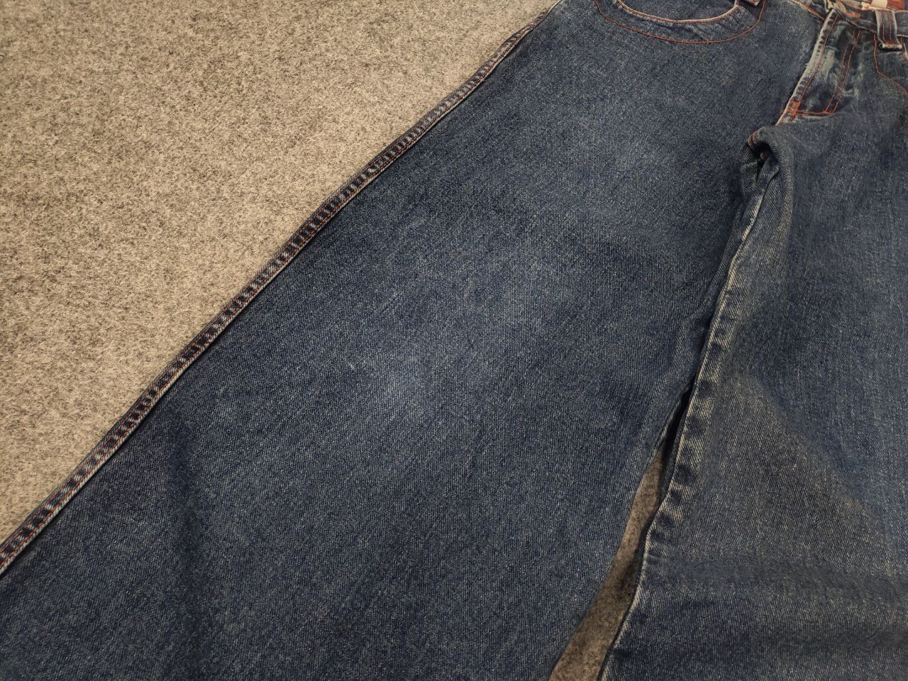 JNCO Rare Vintage 90's Jnco Girlie‎ Double Barrel Wide Leg Jeans Size US 29 - 7 Thumbnail