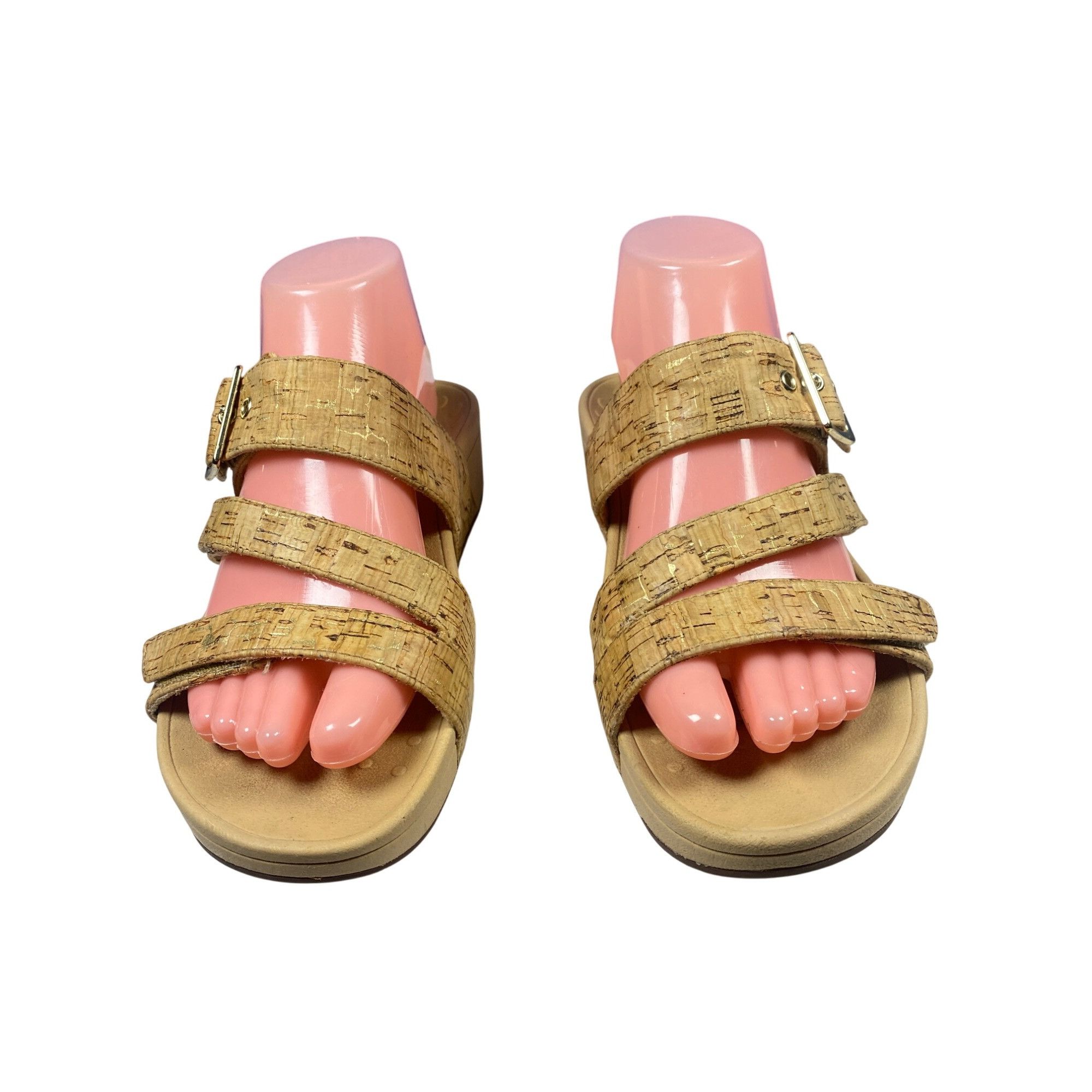 Vionic Vionic Pacific Rio Gold Slide On Sandals Women's 8 Size US 8 / IT 38 - 14 Thumbnail