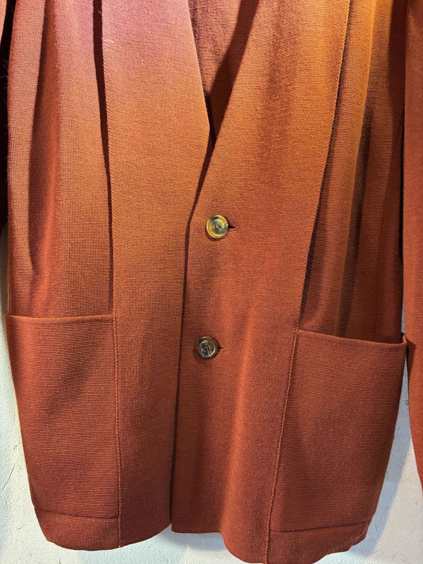 Issey Miyake Issey Miyake 1997 95% New Wool Knit Blazer L (Shoulder Hole) Size US L / EU 52-54 / 3 - 5 Thumbnail